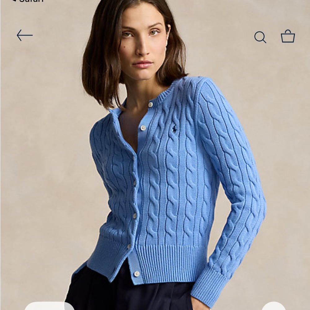 Polo Ralph Lauren Cable Knot Cardigan